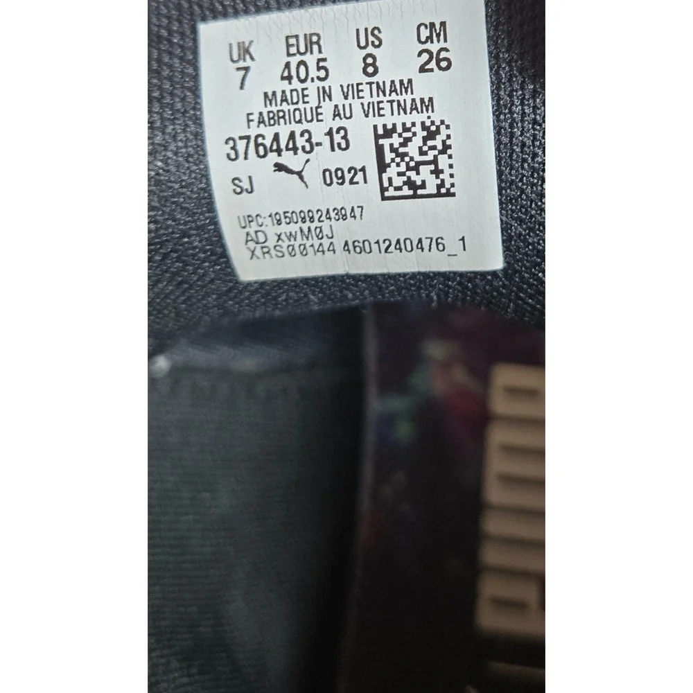 Puma MB.01 Buzz City - 376443-13‎ Black Blue Size 8 - Picture 9 of 9